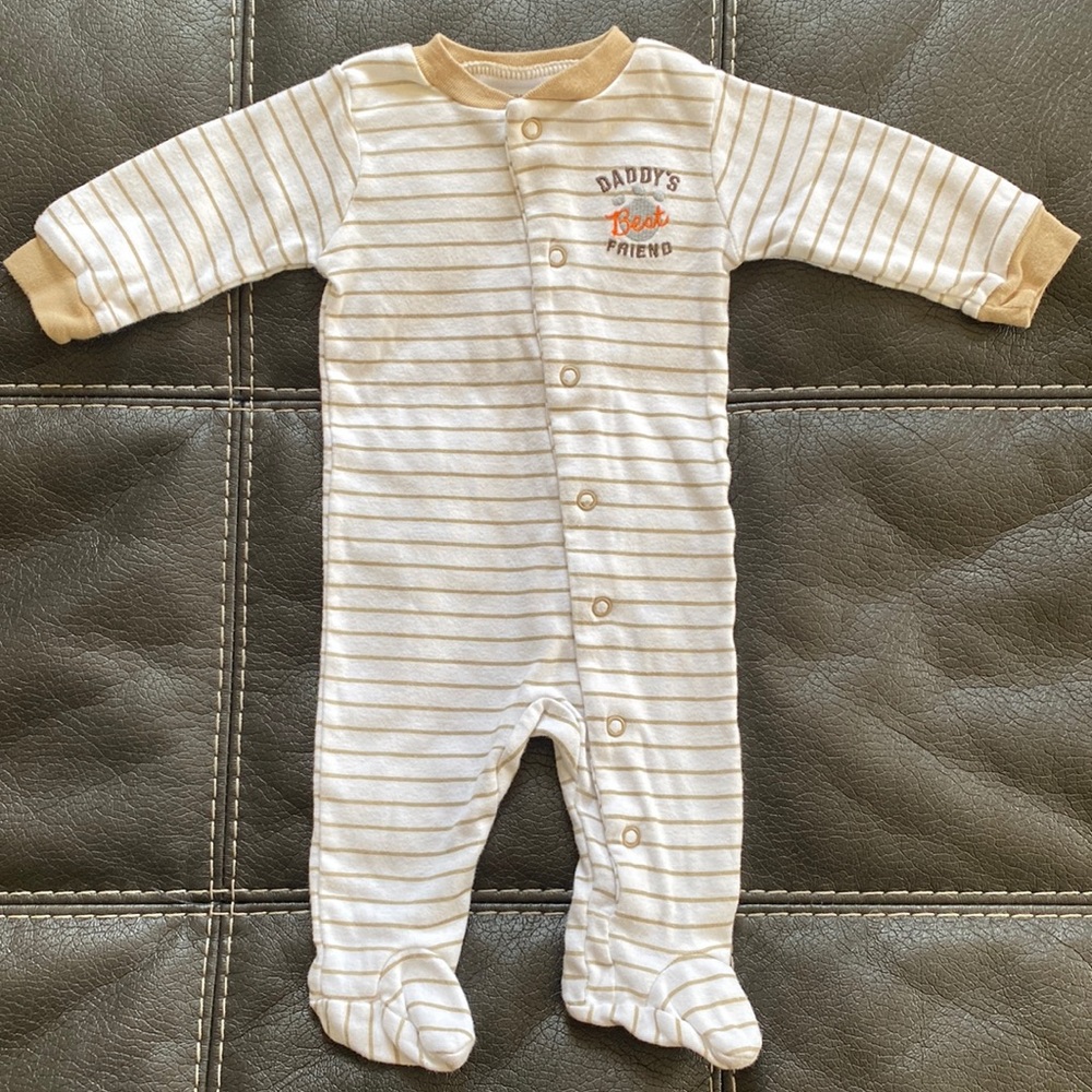 Carter’s 3 month Baby Boy Snap Up Pajamas
